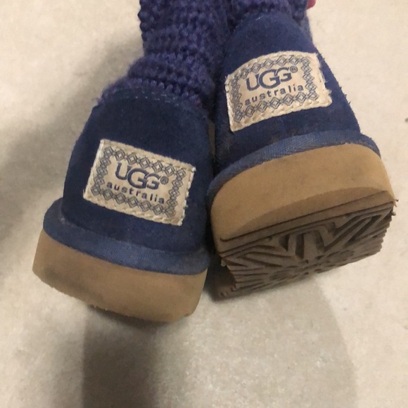 Ugg Boots Knit Suede Kids - Picture 4 of 6